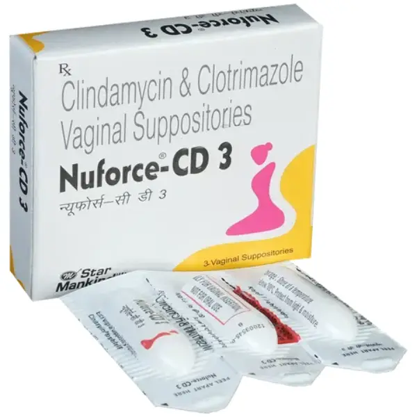 NUFORCE CD3 VAGINAL SUPP
