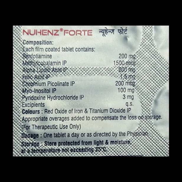 NUHENZ FORTE TAB