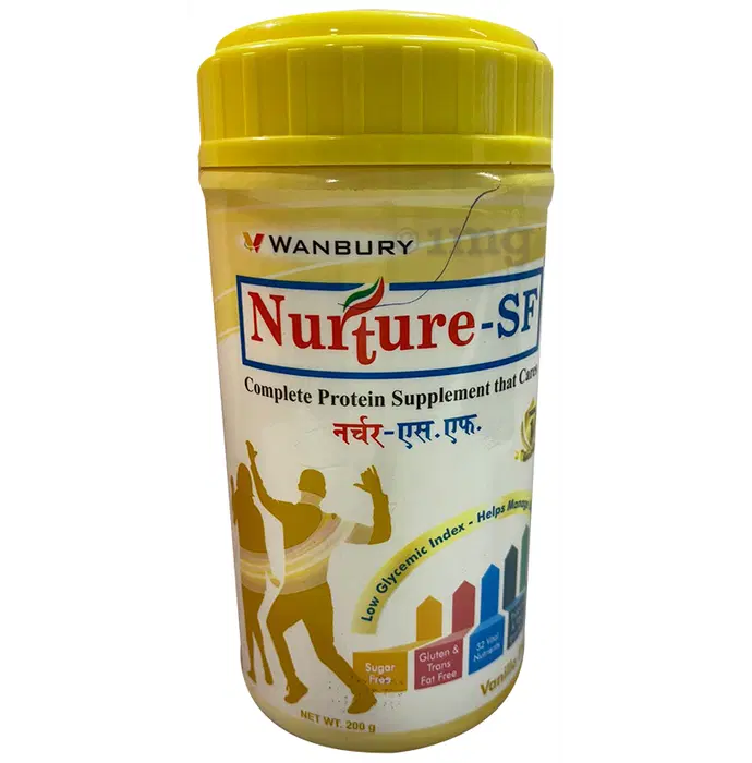 NURTURE SF POWDER VANILLA 200GM