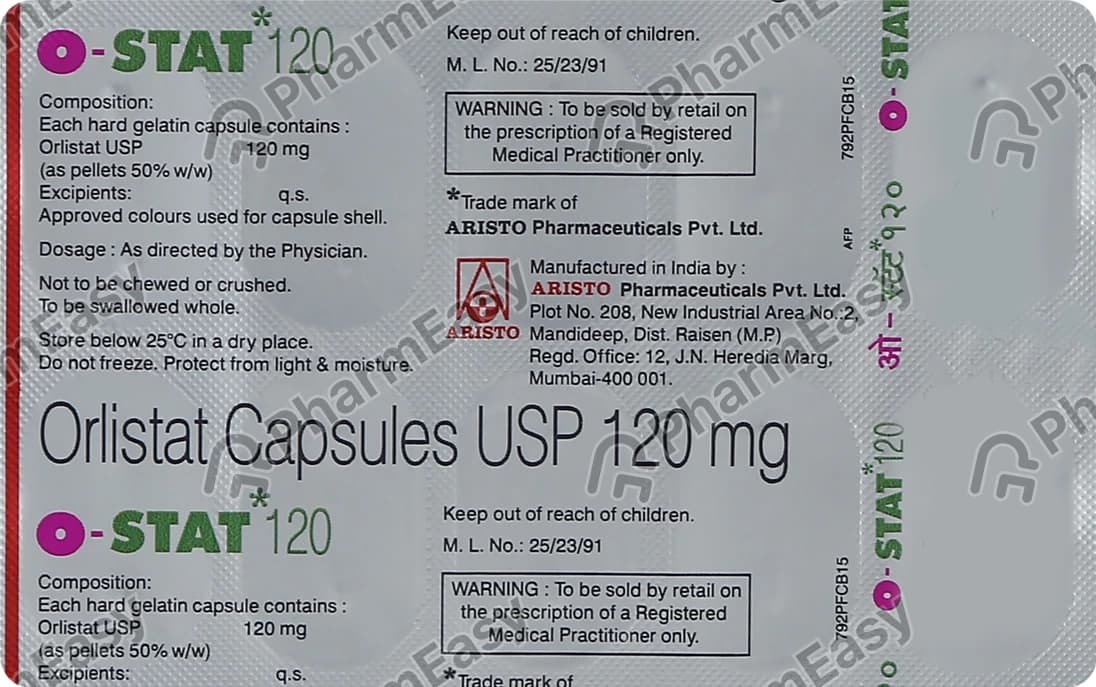 O-STAT 120MG CAP