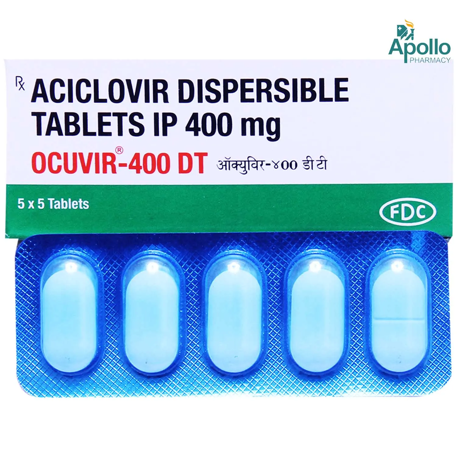 OCUVIR 400 DT TAB