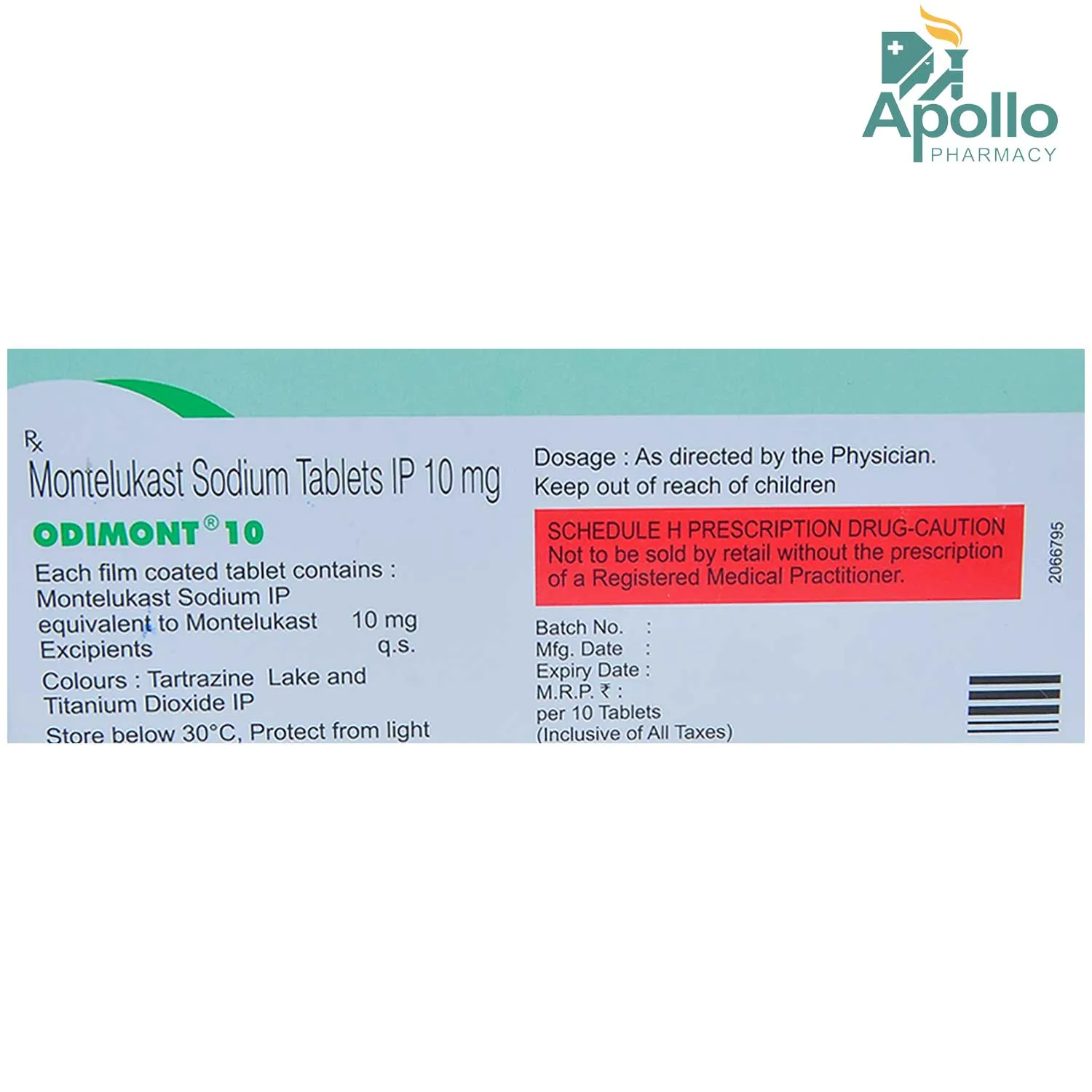 ODIMONT AB TAB 10`S