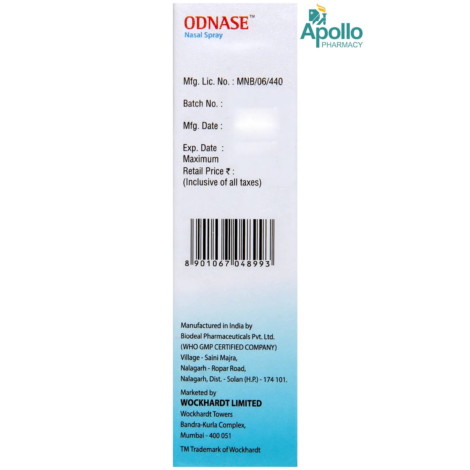 ODNASE NASAL SPRAY