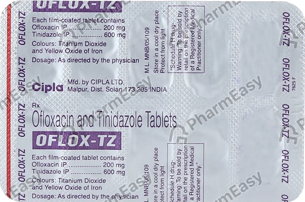OFLOX TZ TAB