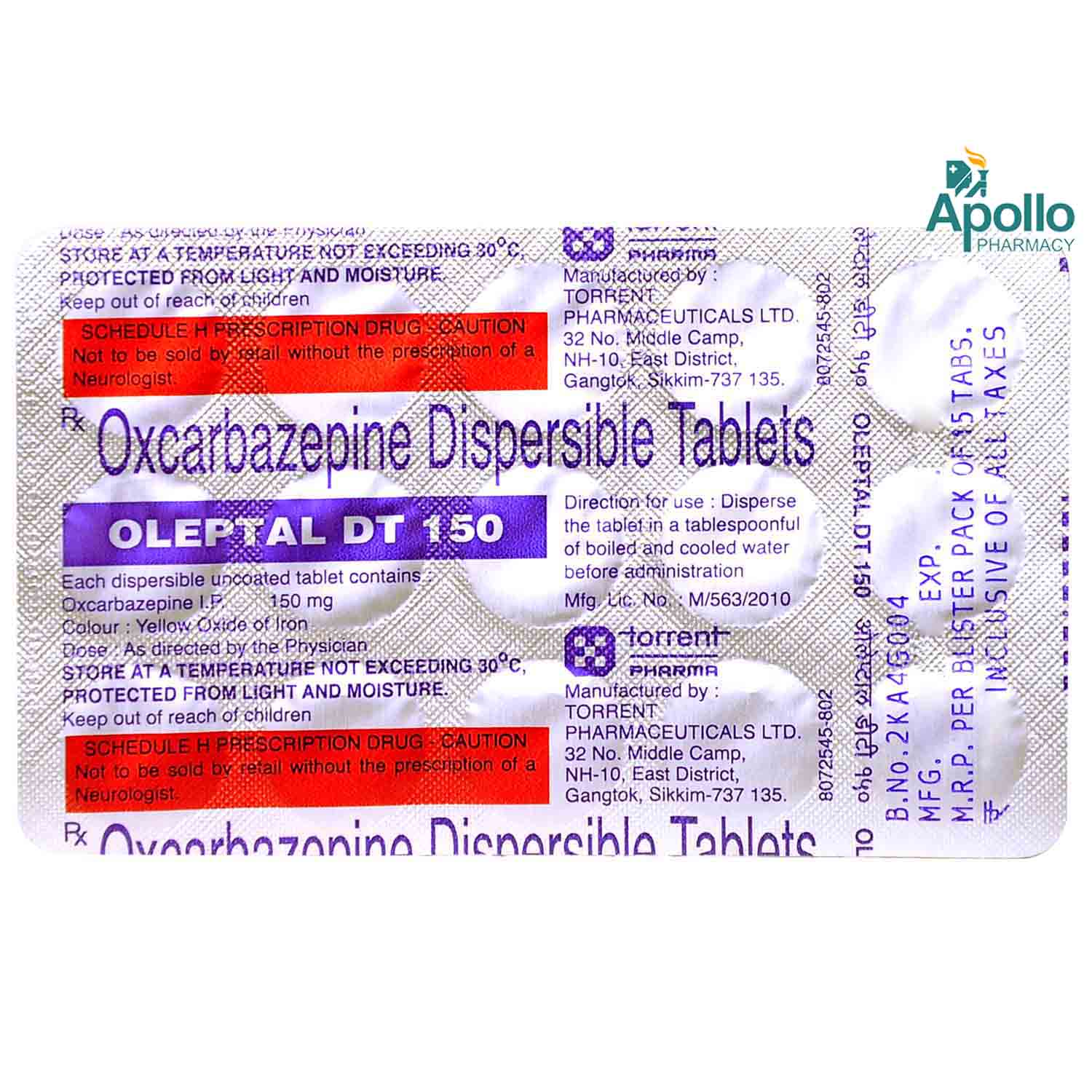 OLEPTAL DT 150 TAB
