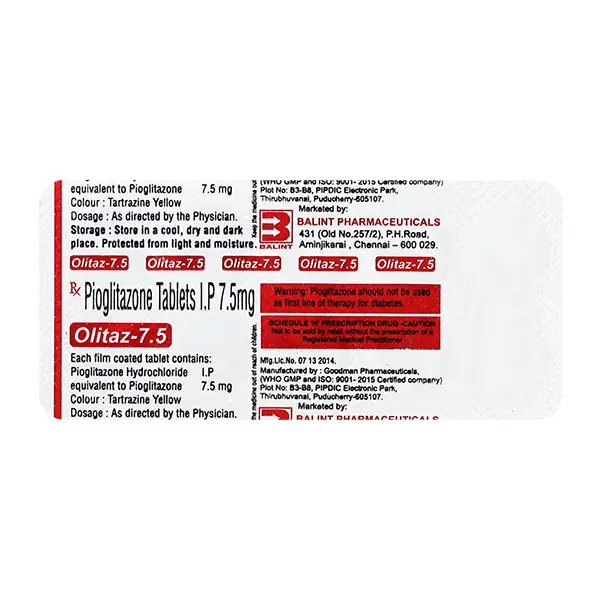OLITAZ 7.5MG TAB