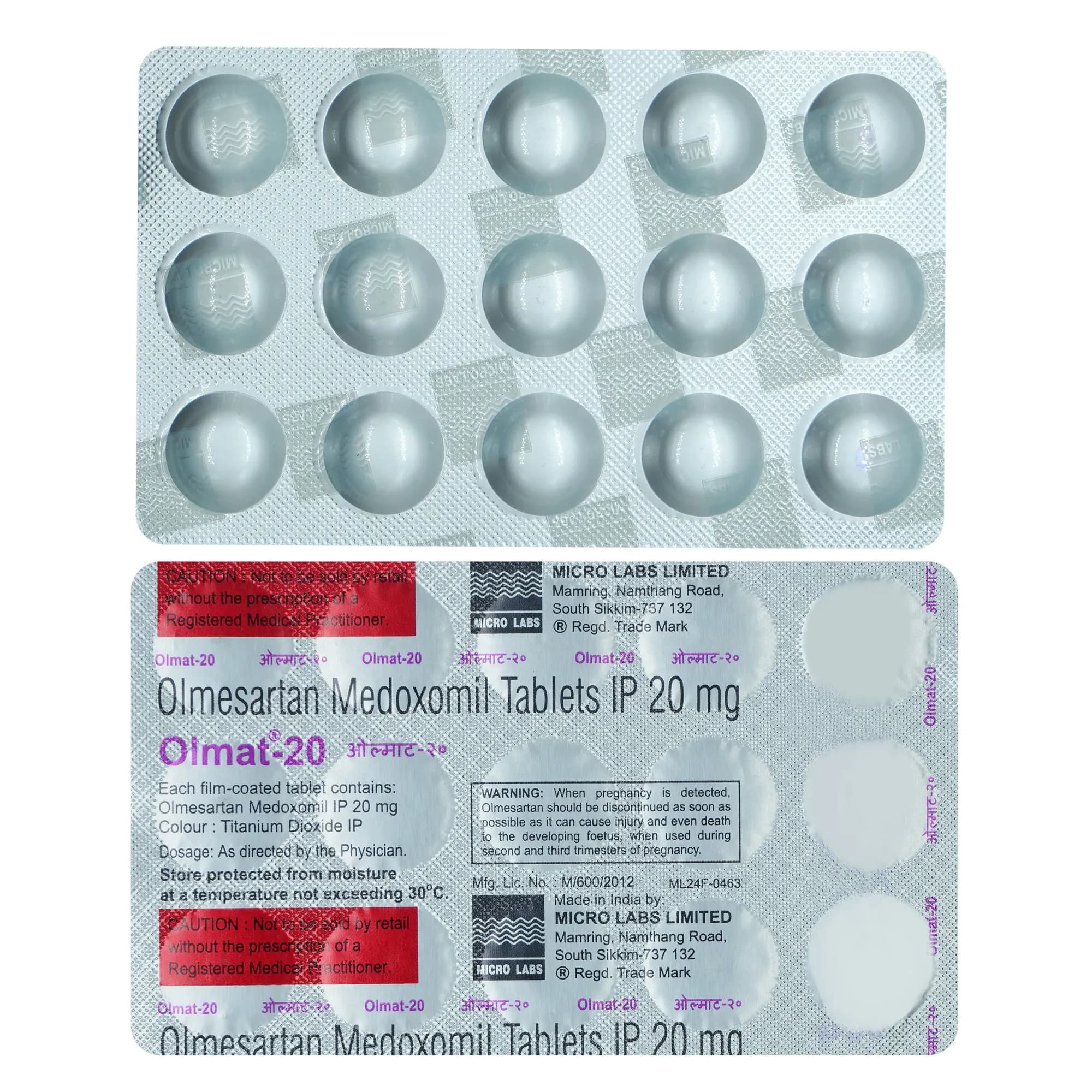 OLMAT 20 AM TAB 15`S