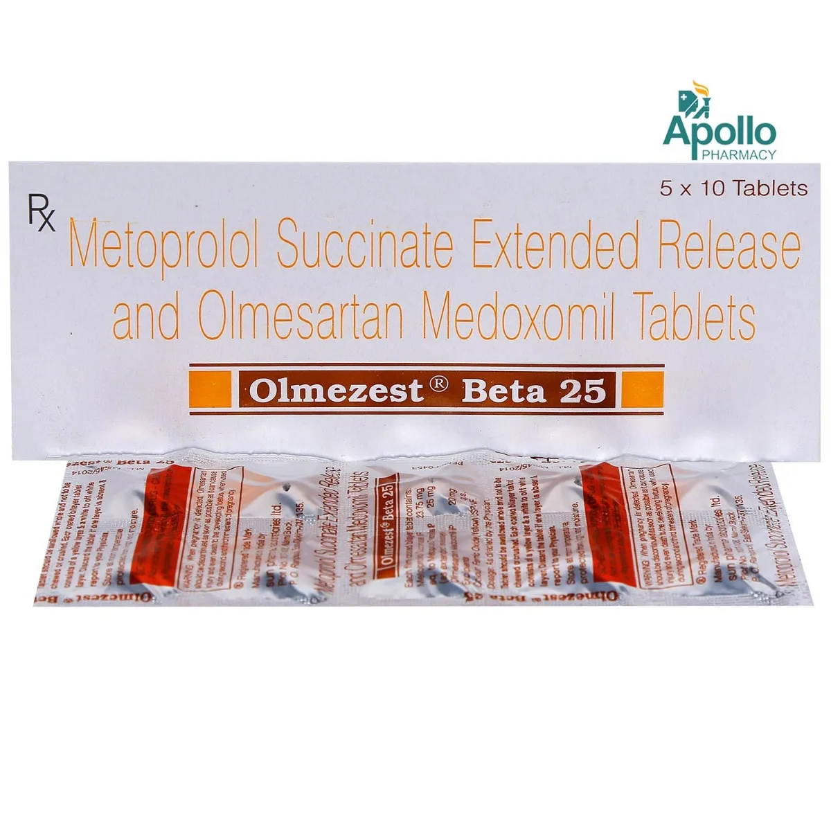 OLMEZEST BETA 25MG TAB
