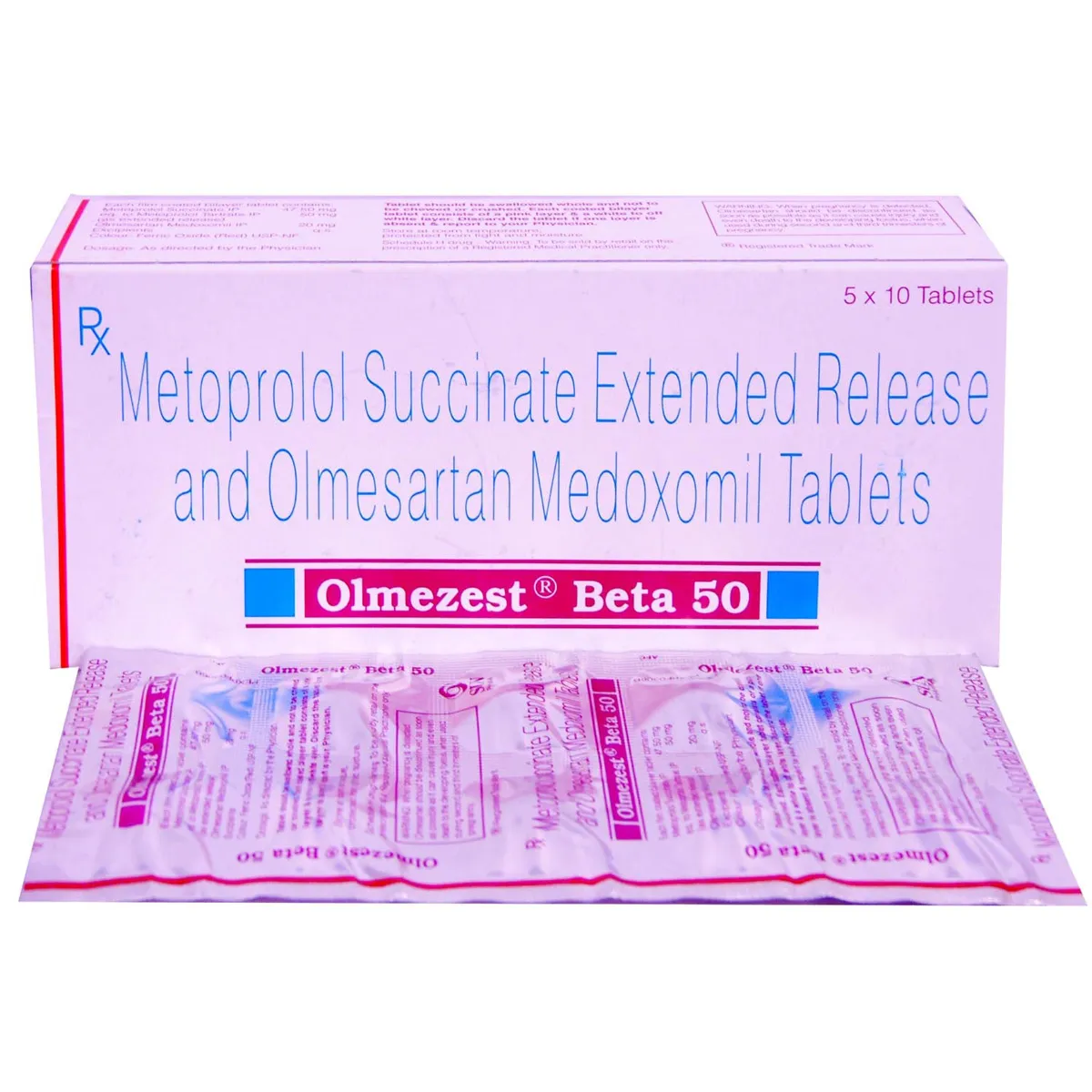 OLMEZEST BETA 50MG TAB