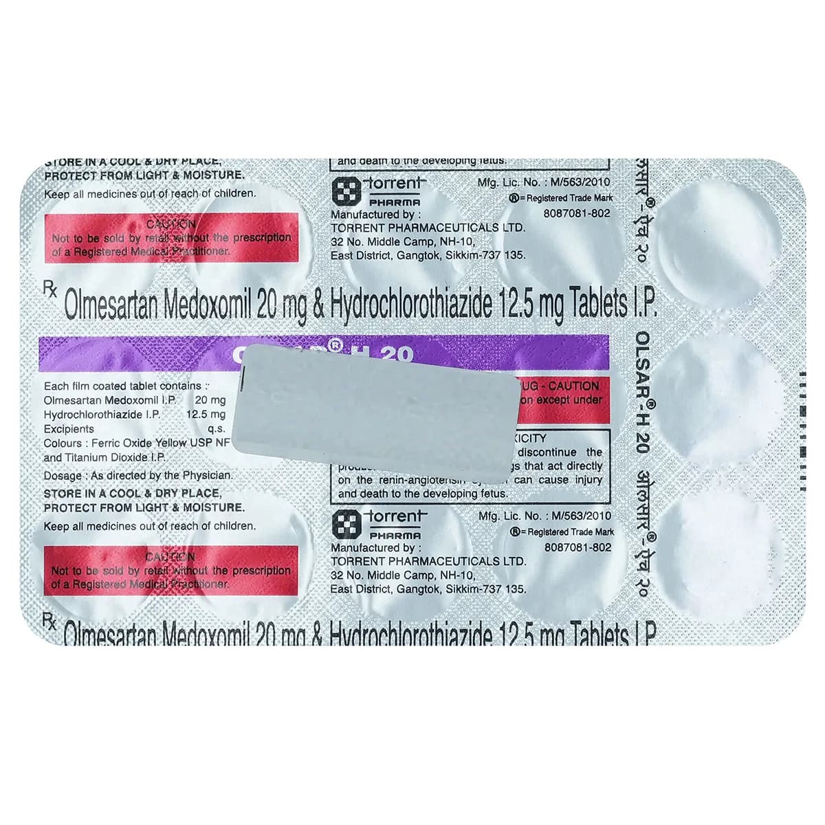 OLSAR H 20MG TAB