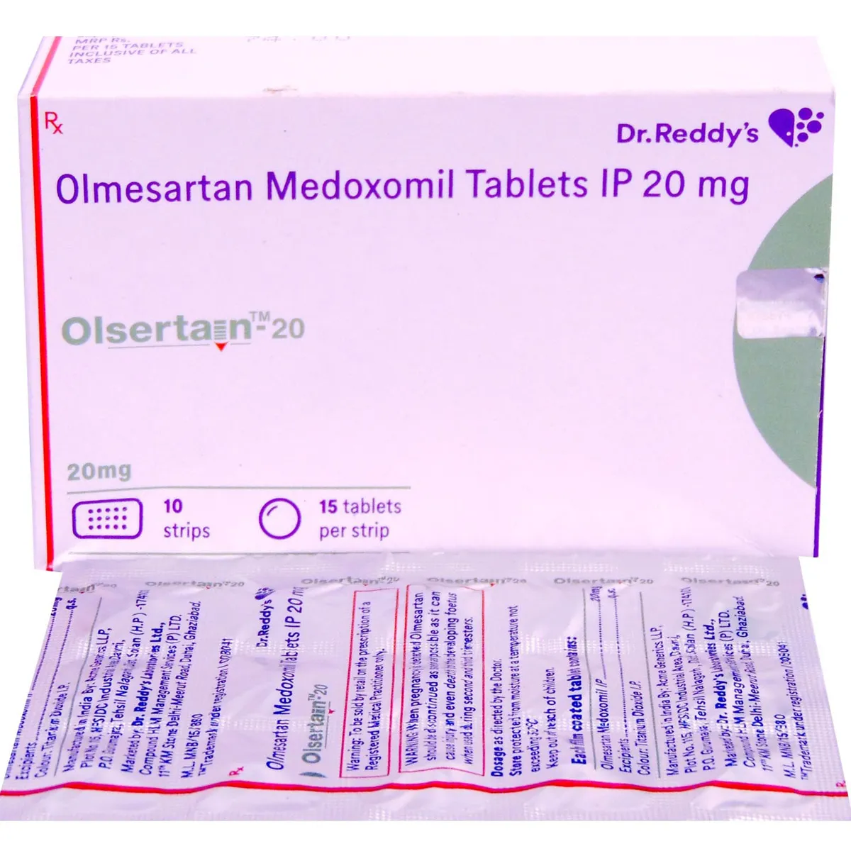 OLSERTAIN H 20MG TAB