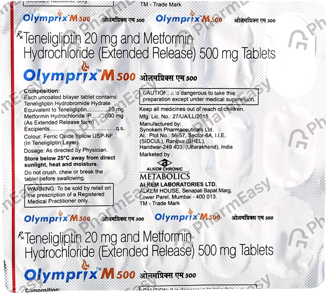 OLYMPRIX M 500MG TAB