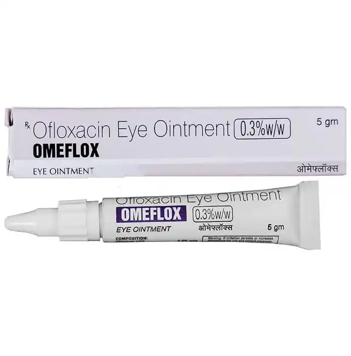 OMEFLOX BM EYE OINTMENT