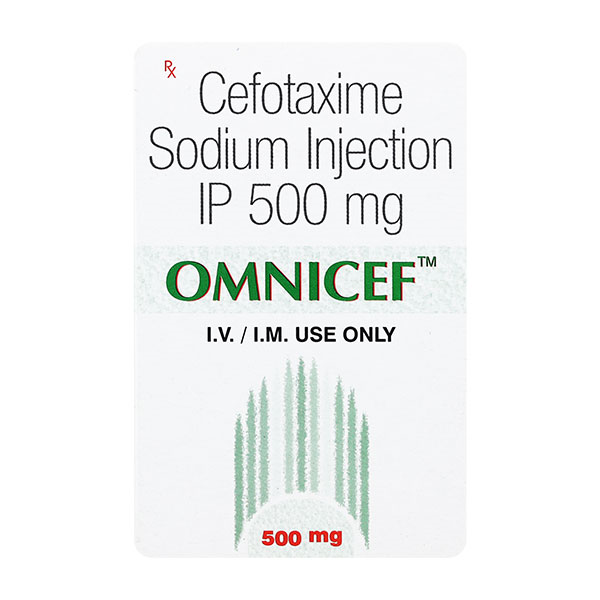 OMNICEF 500MG INJ VIAL