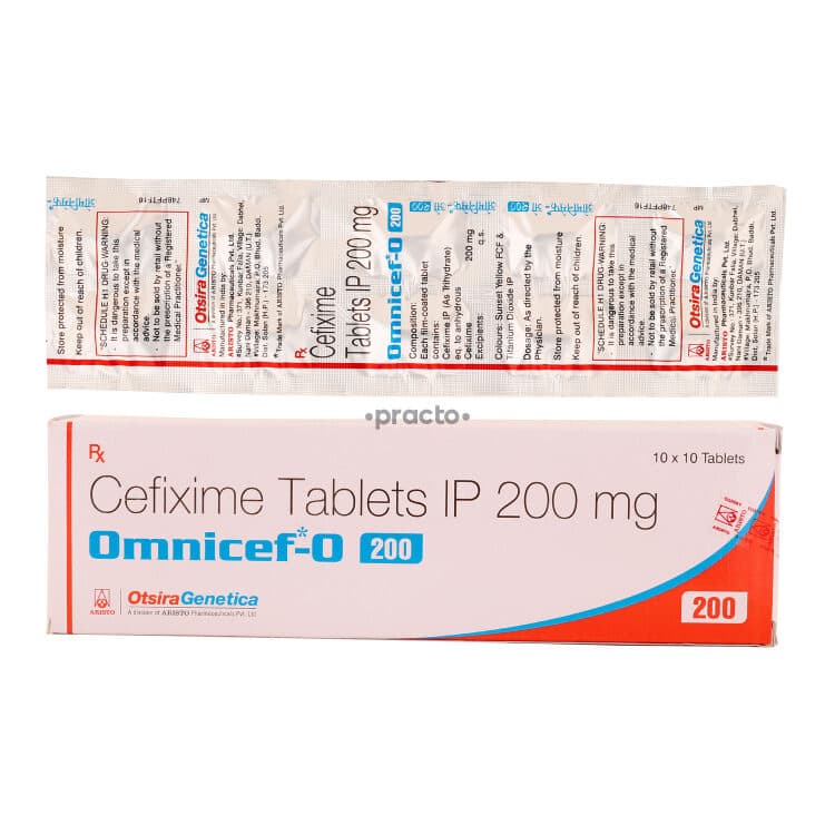OMNICEF O CV 200 TAB