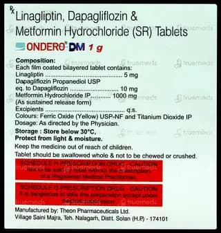 ONDERO-DM 1G TAB