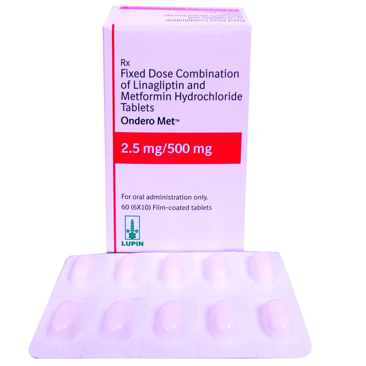 ONDERO MET 2.5/500MG