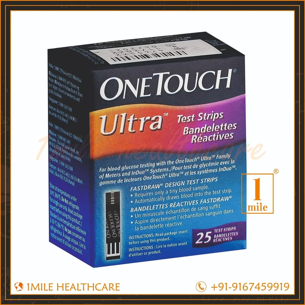 ONE TOUCH ULTRA TEST 25`S