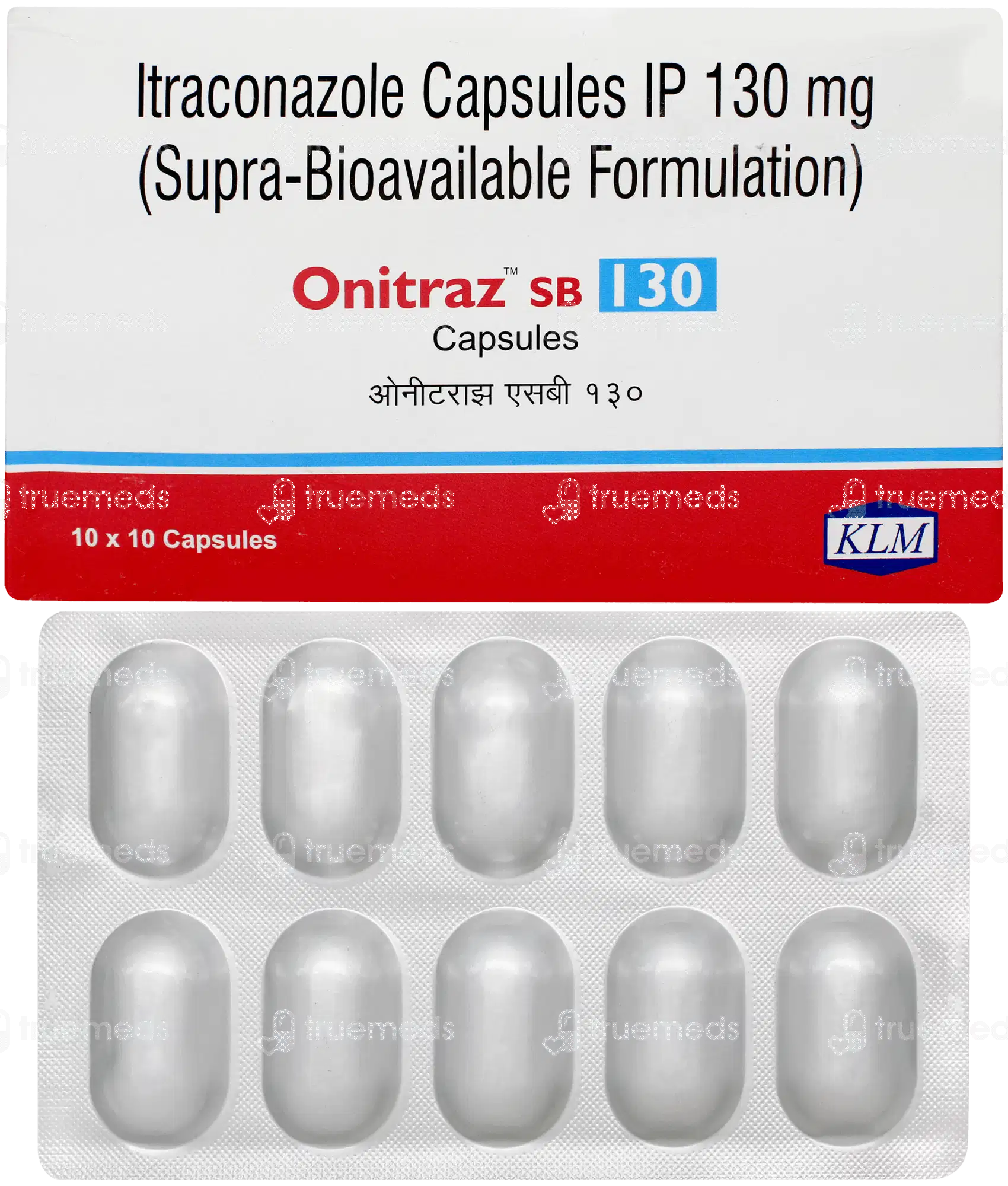 ONITRAZ SB 130 CAPS 10`S