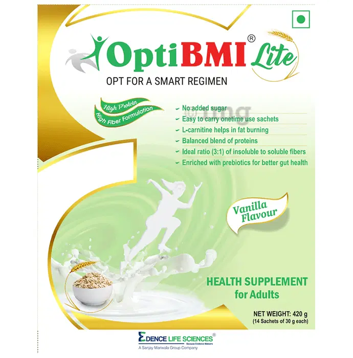 Opti Bmi Lite Vanila Sachet
