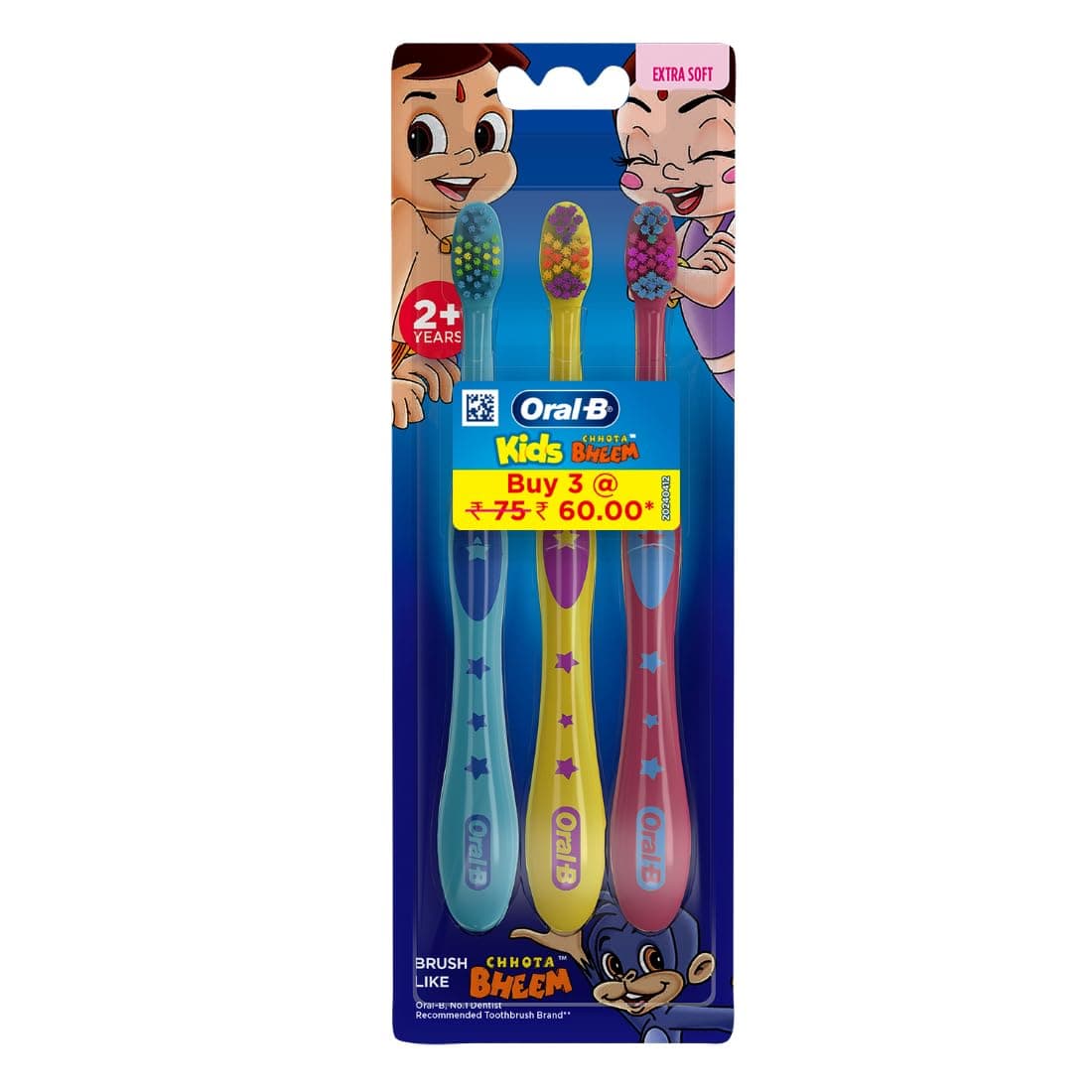 Oral-B Kids Chhota Bheem Extra Soft Toothbrush