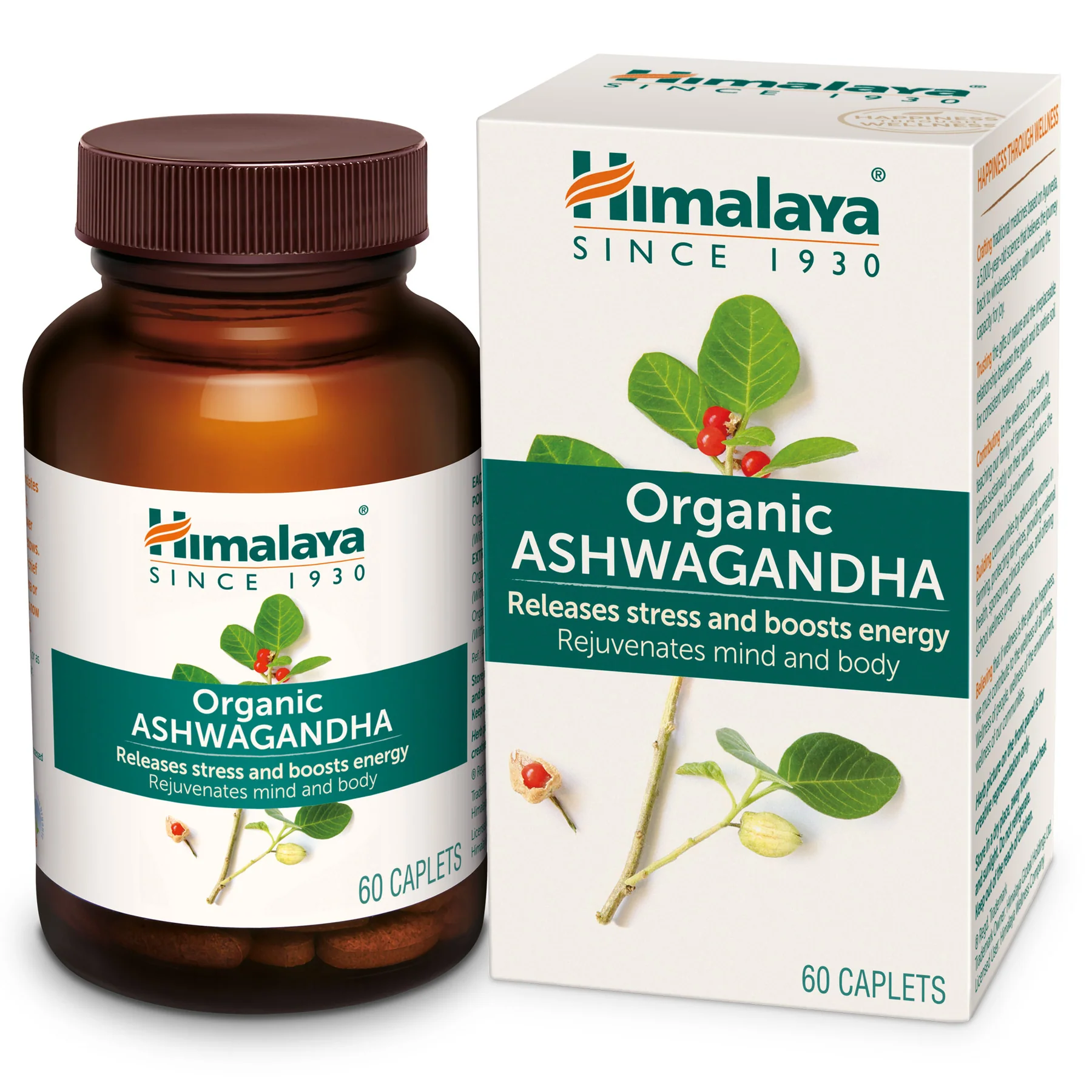 ORGANIC ASHWAGANDHA CAPLETS