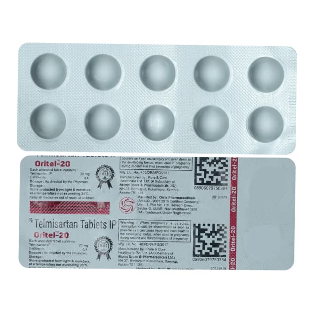 Oritel 20 MG Tab 10S