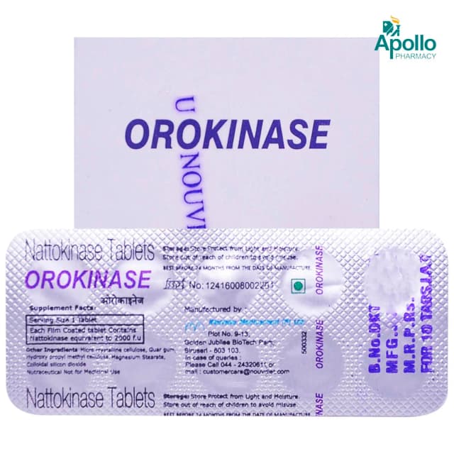 OROKINASE TAB 10S