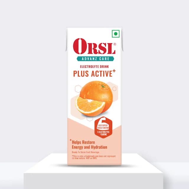 Orsl Plus Active Orange Electrolyte Drink