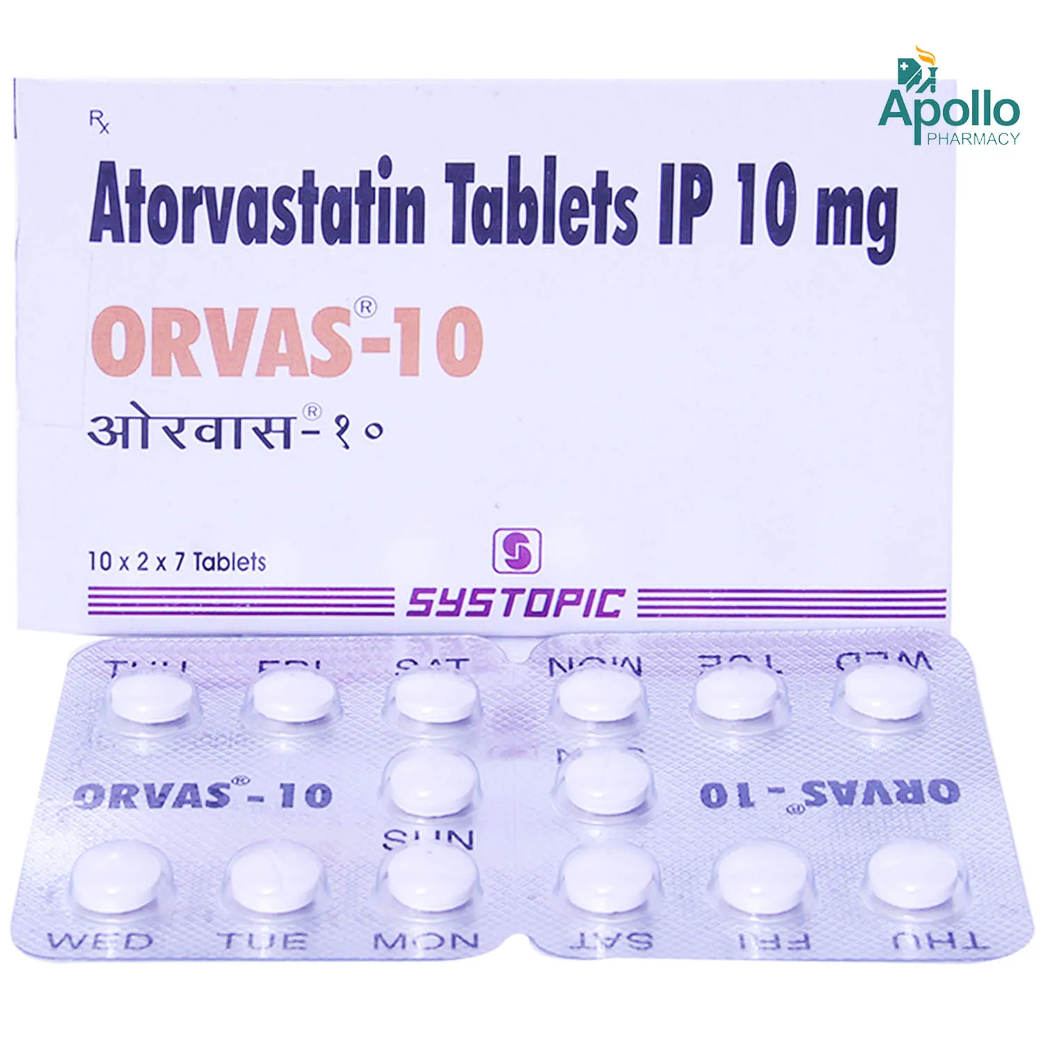 ORVAS 10 TAB
