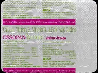 OSSOPAN D 1000MG TAB
