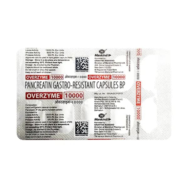 OVERZYME 10000 CAP