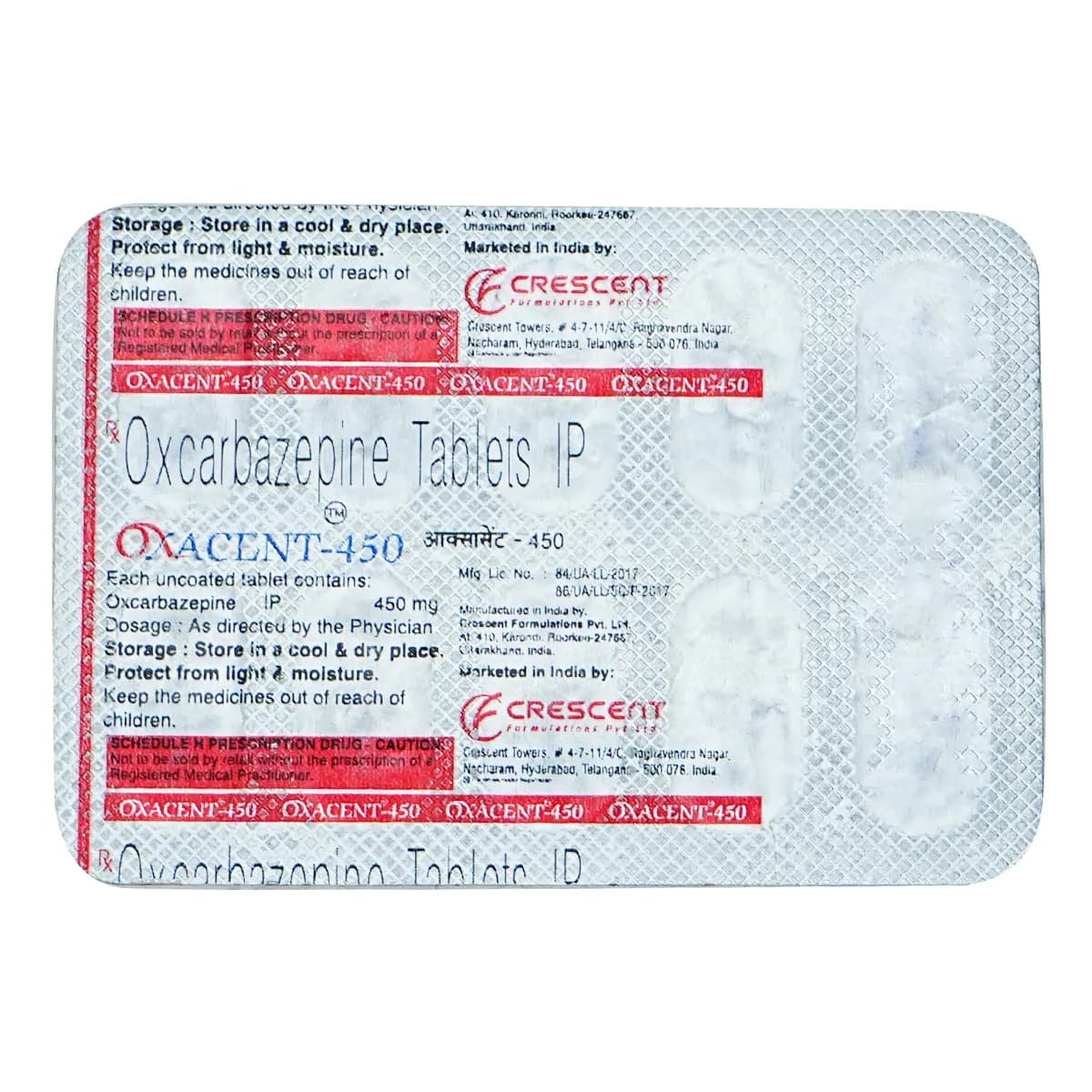 OXACENT-450MG TAB