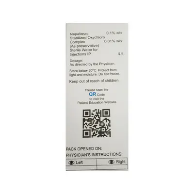 OXIFLAM 0.1% EYE DROPS