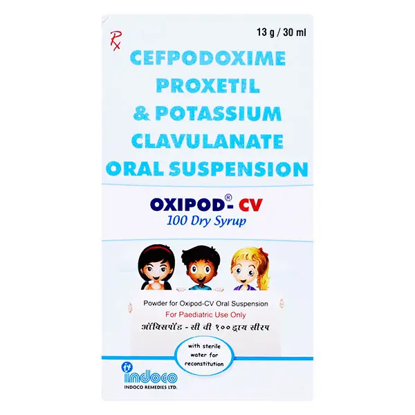 OXIPOD CV 100 DRY SYRUP