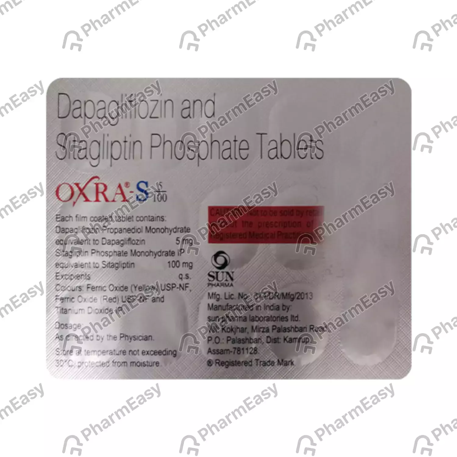 OXRA S 5/100MG TAB