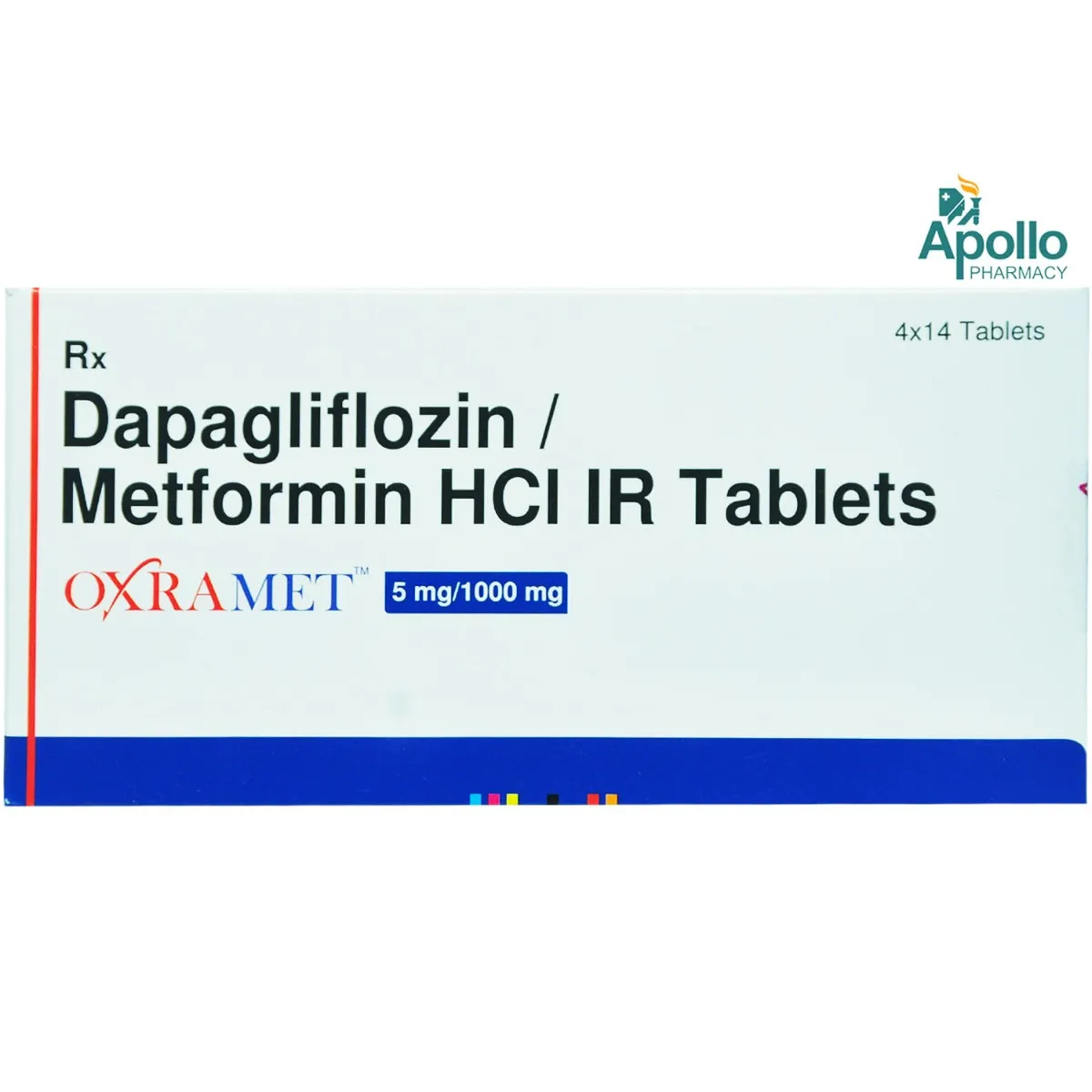 OXRAMET 5MG/1000