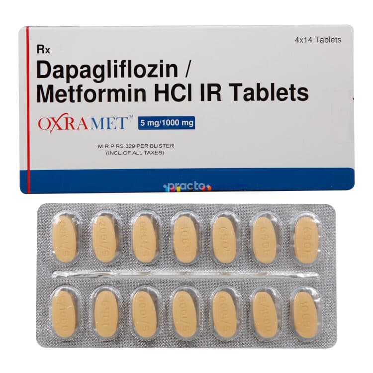 OXRAMET-G 5/1/1000MG TAB