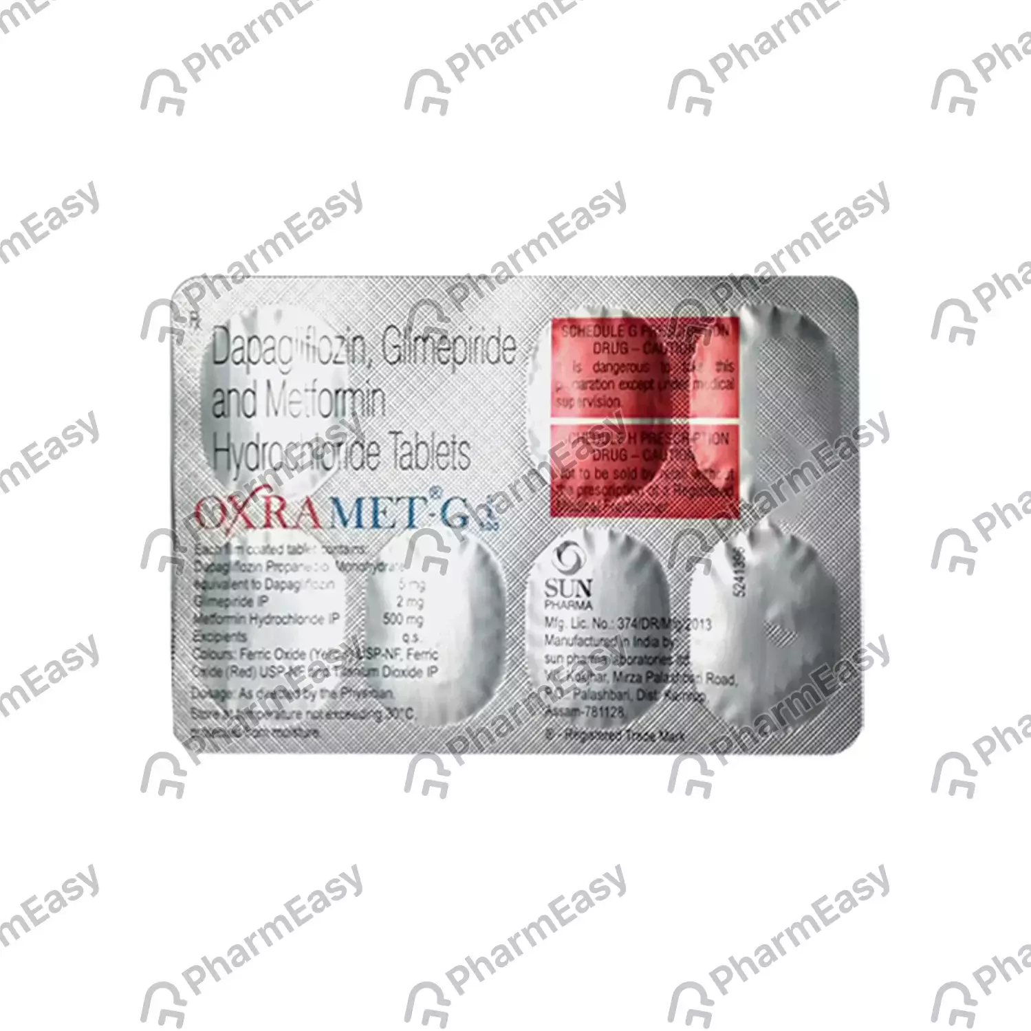 OXRAMET-G 5/2/500MG TAB