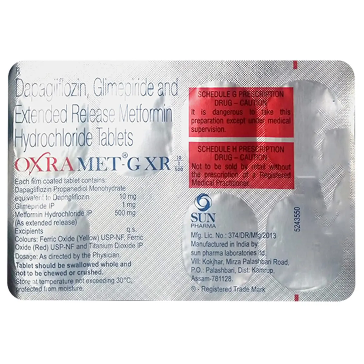 OXRAMET G XR 10/1/500