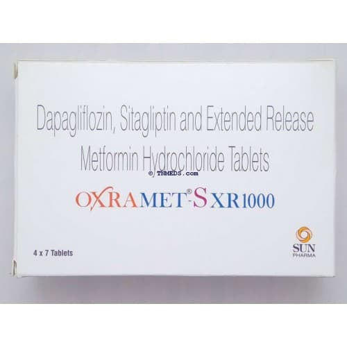 OXRAMET S XR 1000MG TAB