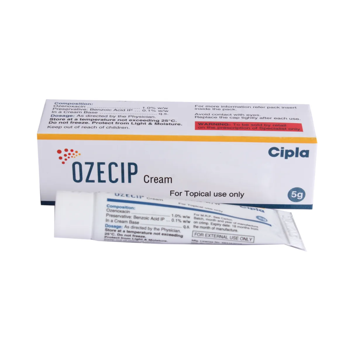 OZECIP CREAM 1%