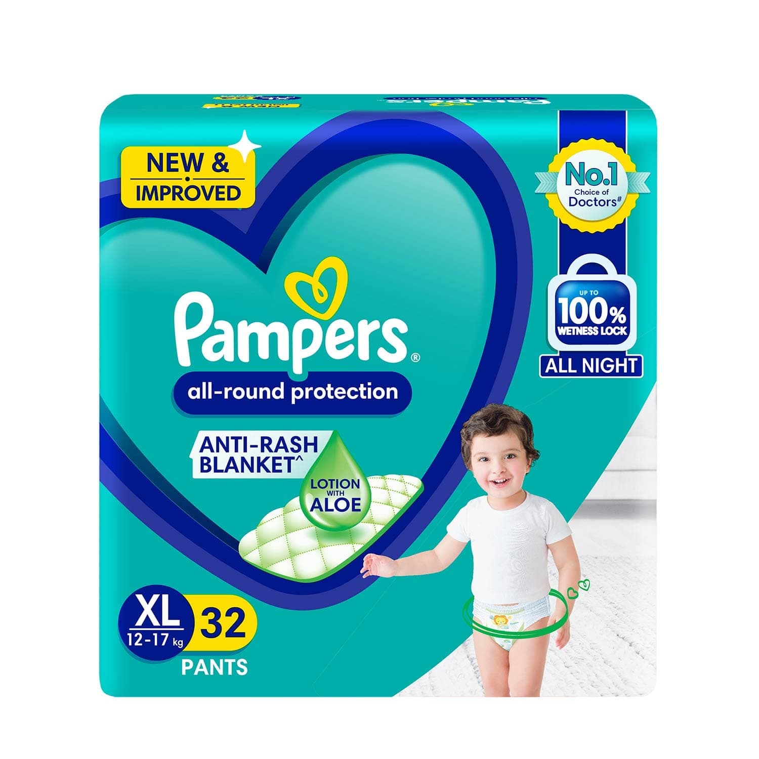 Pampers All-Round Protection Anti-Rash Blanket Pants M