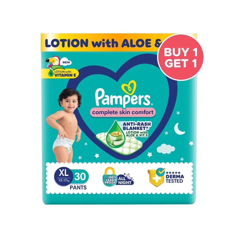 Pampers Complete Skin Comfort Pants XL