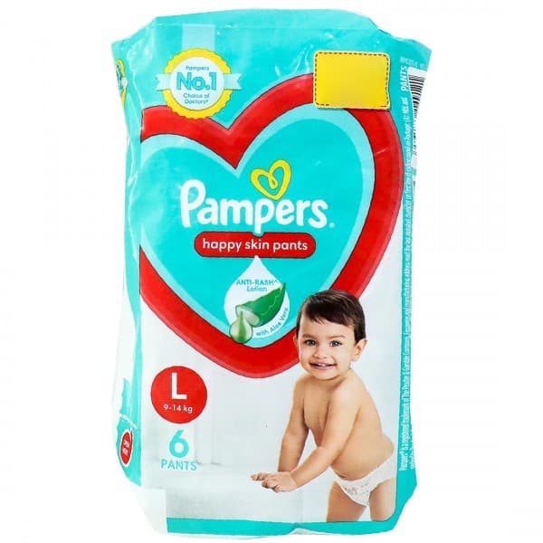 Pampers Happy Skin Pants S