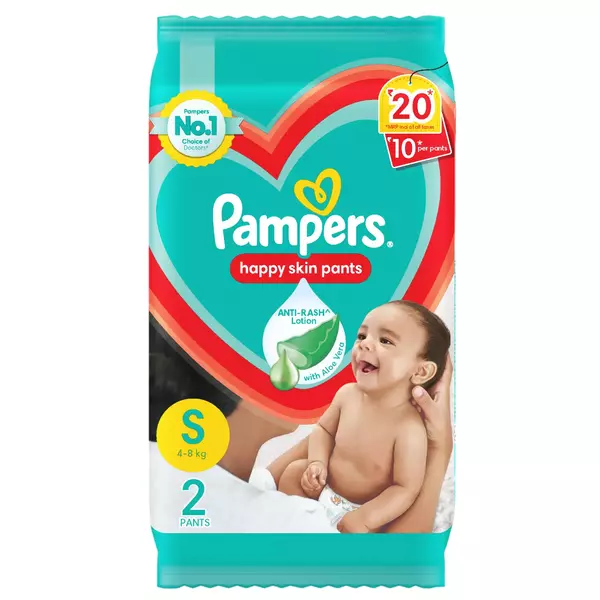Pampers Happy Skin Pants Small