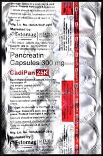 PANCREOWS-25K CAP