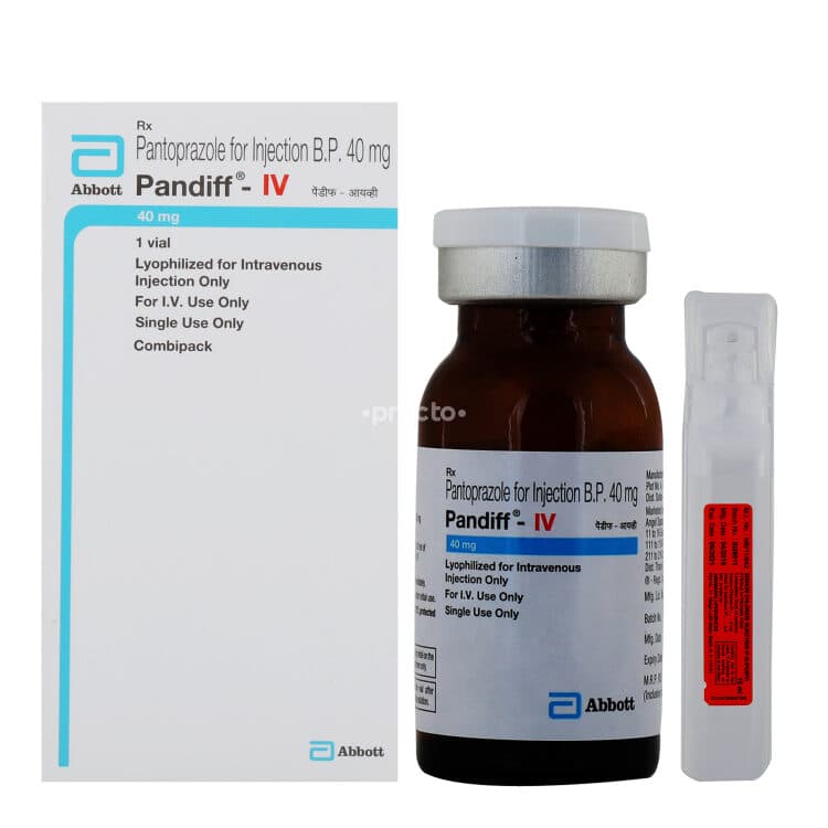 PANDIFF IV VIAL 40MG