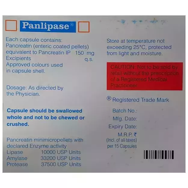 PANLIPASE 15`S