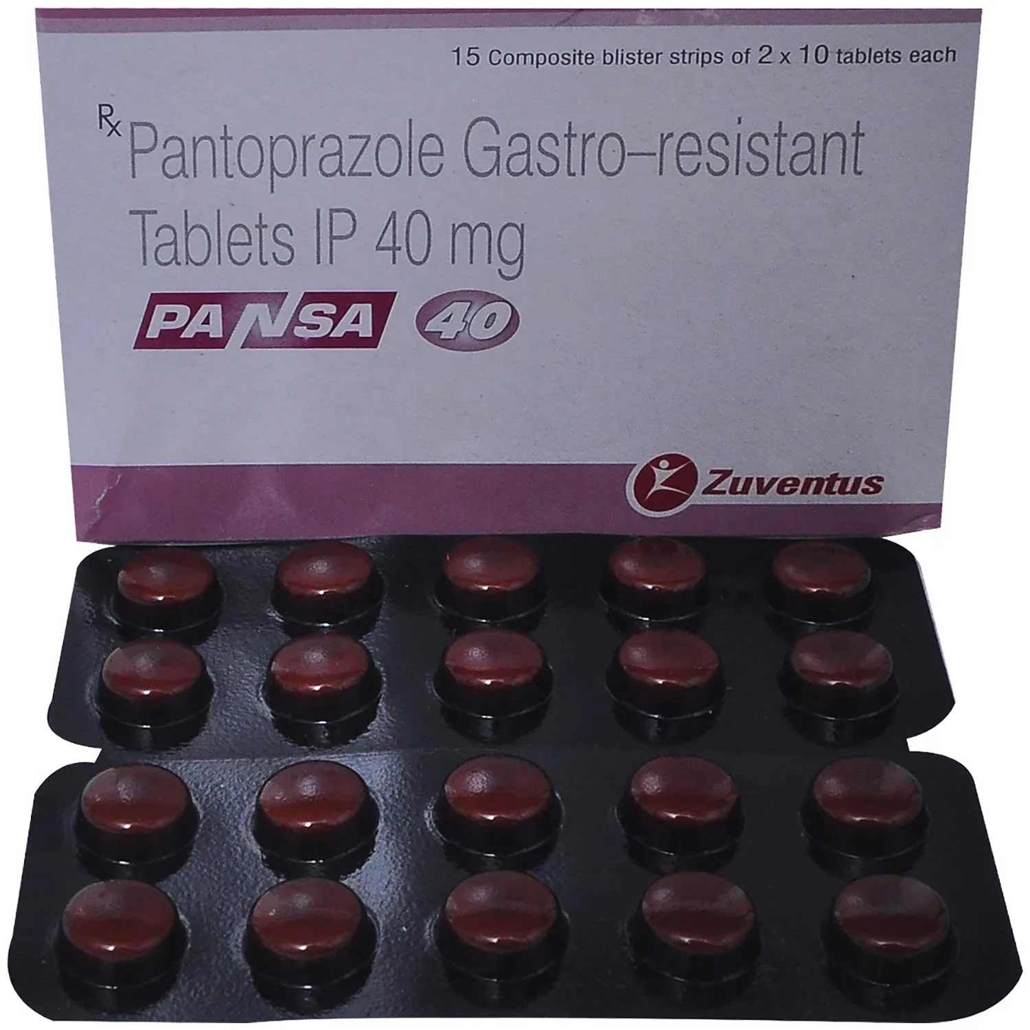 PANSA 40MG TAB 10`S